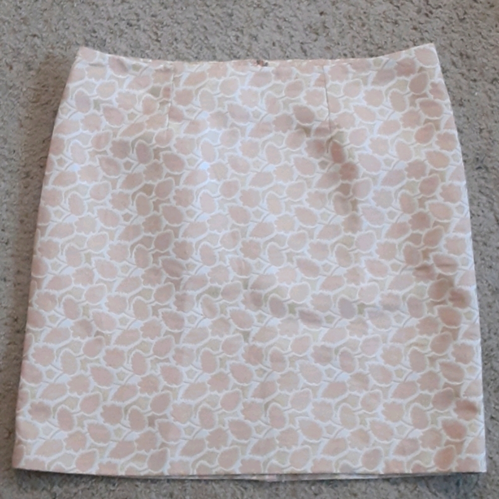 MERONA GOLD AND PINK MINI SKIRT